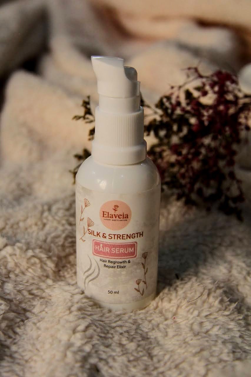 Elaveia Silken Strength Hair Serum Regrowth & Repair Elixir - Elaveia