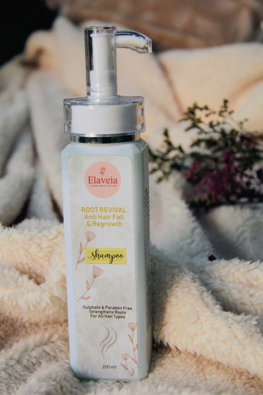 Elaveia Root Revival Shampoo Anti Hair Fall & Natural Regrowth - Elaveia