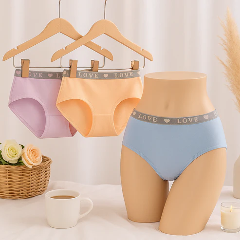 Elaveia Plain Love Patti Casual Use Cotton Panties 606