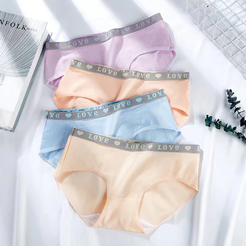 Elaveia Plain Love Patti Casual Use Cotton Panties 606