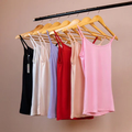 Flourish Pack Of 3 Trendy Cotton Summer Soft Comfortable Camisoles For Girls and Womens plain 016