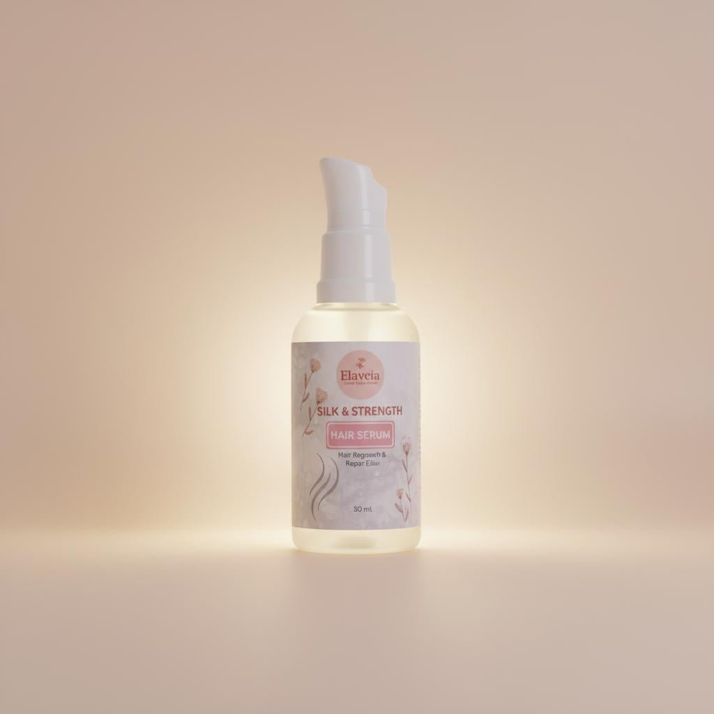 Elaveia Silken Strength Hair Serum Regrowth & Repair Elixir - Elaveia