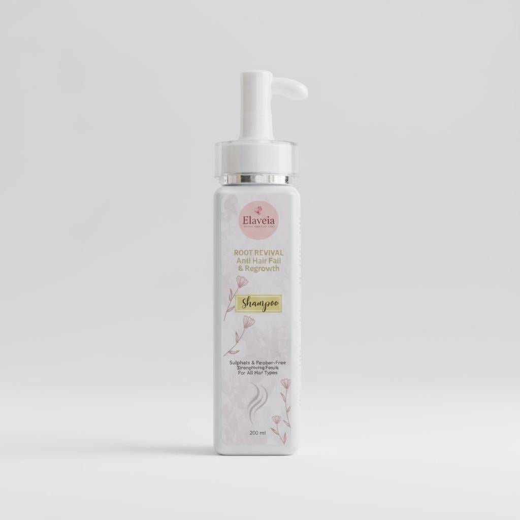 Elaveia Root Revival Shampoo Anti Hair Fall & Natural Regrowth - Elaveia